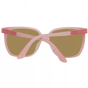 PORSCHE DESIGN Damen-Sonnenbrille P8589-60D Gold Metallrahmen Grau Verlaufsgläser 60/15/135 mm