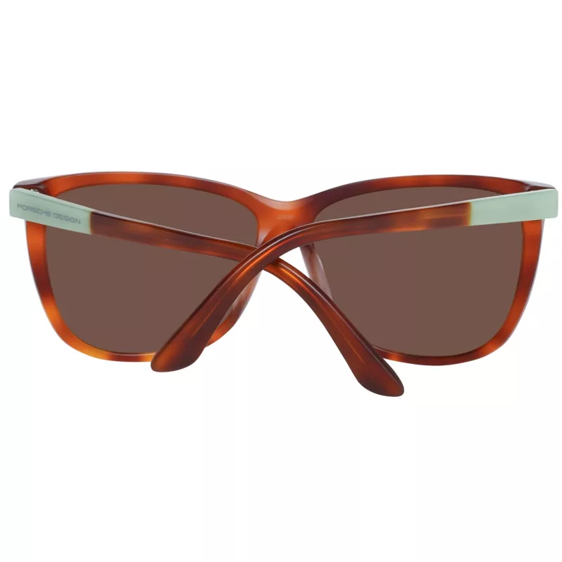 PORSCHE DESIGN Damen-Sonnenbrille P8590-61B Gunmetal Grey Pilot/Aviator 61mm