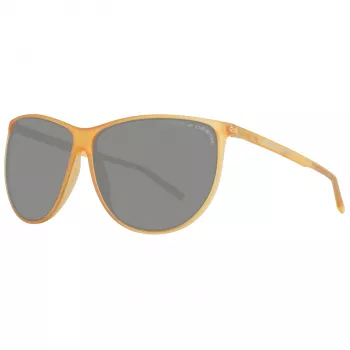 PORSCHE DESIGN Damen-Sonnenbrille P8601-61C Titanrahmen Grau Verlaufsgläser 61/12/135 mm