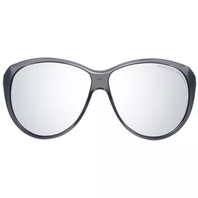 PORSCHE DESIGN Damen-Sonnenbrille P8602-64A Schwarz/Grau 64mm