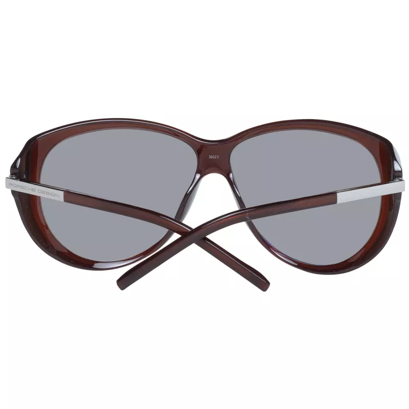 Porsche Design Damen-Sonnenbrille P8602-64B Gunmetal Grau 64 mm
