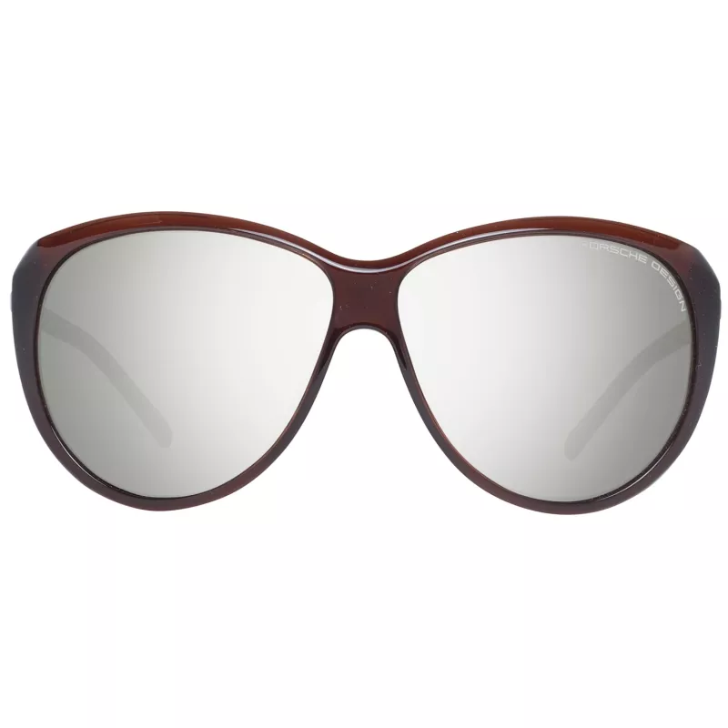 Porsche Design Damen-Sonnenbrille P8602-64B Gunmetal Grau 64 mm