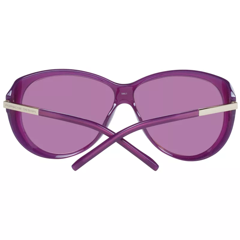 PORSCHE DESIGN Damen-Sonnenbrille P8602-64C Pilot Aviator Gunmetal Grau 64mm