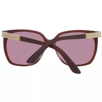 PORSCHE DESIGN Damen Sonnenbrille P8589-60B Schwarz/Grau 60/15/135 mm
