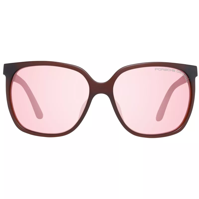 PORSCHE DESIGN Damen Sonnenbrille P8589-60B Schwarz/Grau 60/15/135 mm