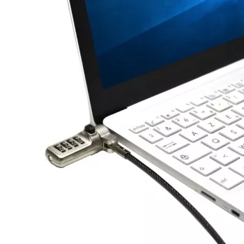 Port Connect Nano Slot Sicherheitskombinationskabel - 1,8 m geflochtener Stahl Kensington Schloss