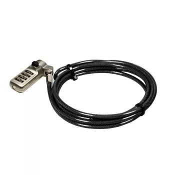 Port Connect Nano Slot Sicherheitskombinationskabel - 1,8 m geflochtener Stahl Kensington Schloss