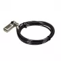 Port Connect Nano Slot Sicherheitskombinationskabel - 1,8 m geflochtener Stahl Kensington Schloss