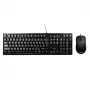 Port Design COMBO Kabelgebundene Maus + Tastatur - Schwarz