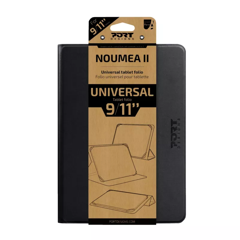 Port Designs Noumea II Universal 9/11 Tablet Folio – Schwarz