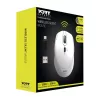 Port Designs Port Connect Silent 1600DPI 3-Tasten Funkmaus - Weiß