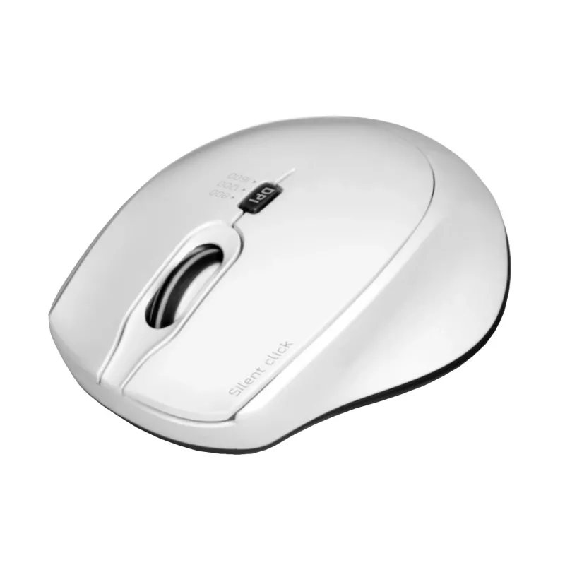 Port Designs Port Connect Silent 1600DPI 3-Tasten Funkmaus - Weiß