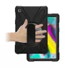 Port Designs Pro Shock 360 Robustes Schutzetui und rotierendes Folio für Samsung Galaxy Tab A9+ - Schwarz