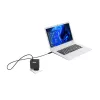 PORT Universal-Laptop-Netzteil 65W mit 8 Steckern - Schwarz