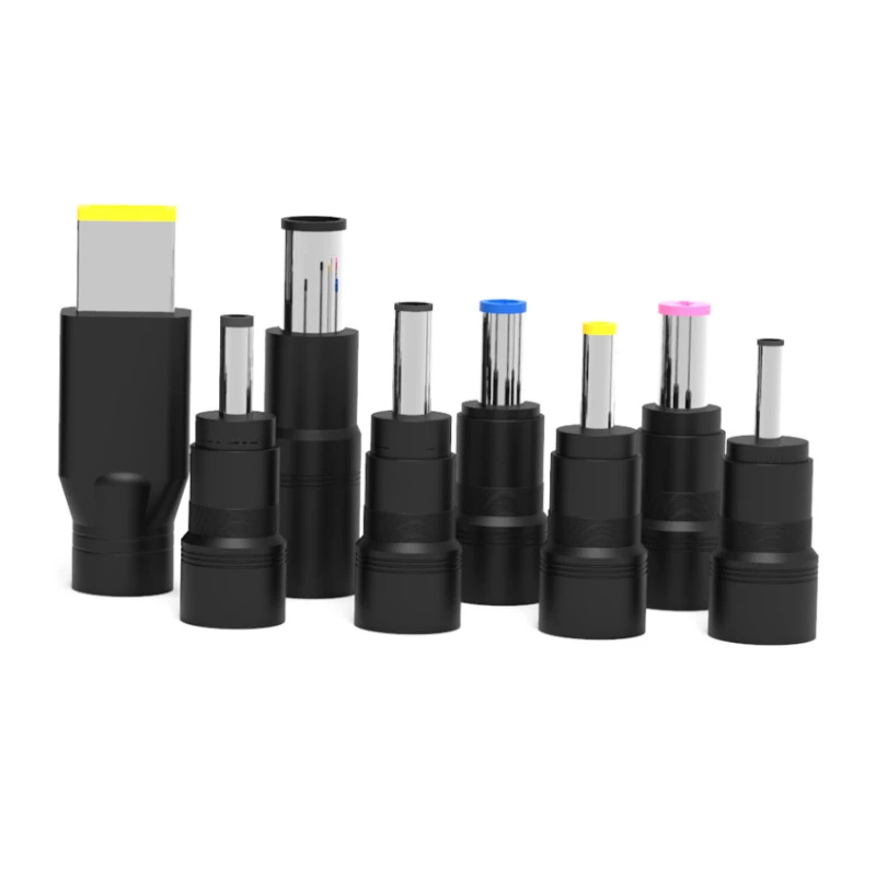 PORT Universal-Laptop-Netzteil 65W mit 8 Steckern - Schwarz