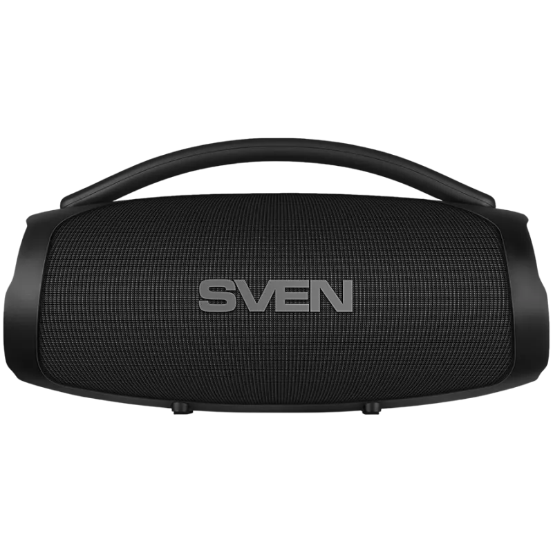 Tragbarer Lautsprecher SVEN PS-375, schwarz, Leistung 30+2x15W (RMS), TWS, Bluetooth, USB, Lithium-Akku