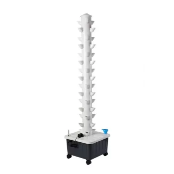 POT GROWING VERTICAL RF0001 40.5X162CM Vertikaler Gartenpflanzer, 6 Etagen, 18 Taschen, Anthrazitgrau