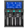 POWER PLANT, LLC AA620173 Smart 4-Kanal Universal-Ladegerät für Li-Ion, LiFePO4, NiMH, NiCd