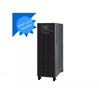 POWER WALKER VFI 10000 CPG PF1 3/3 BE ON-LINE 10KVA USV Terminal USB-B RS-232 3/3 Phase LCD SNMP Tower