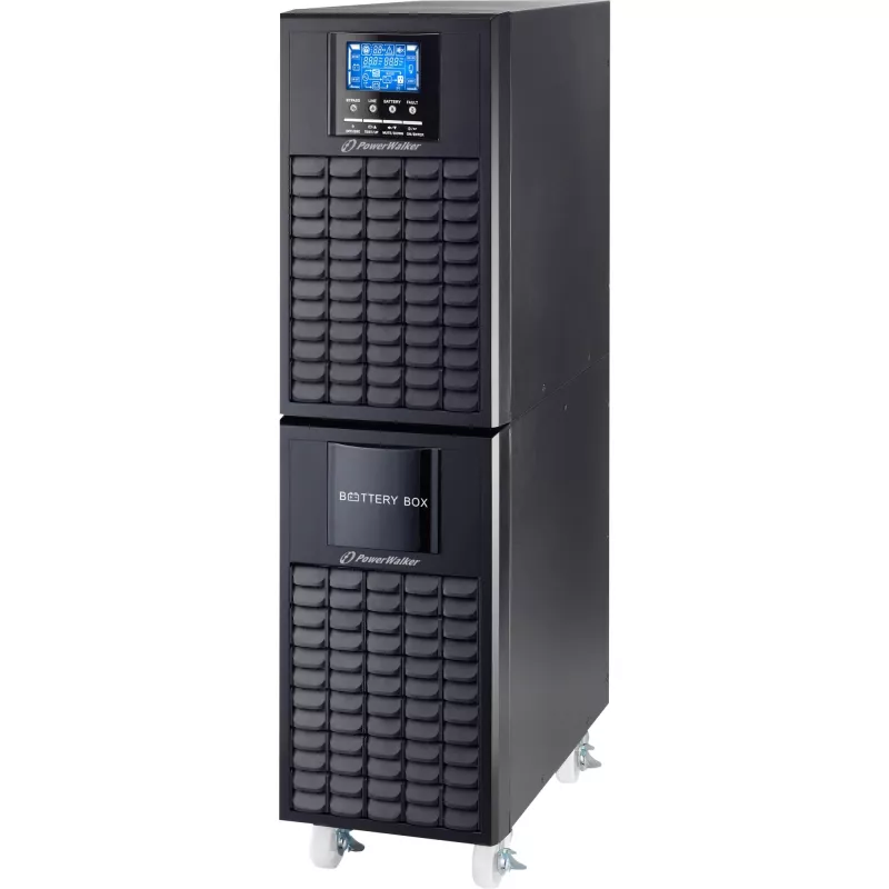 POWER WALKER VFI 6000 CG PF1 Double-Conversion Online USV 6 kVA 6000 W Tower