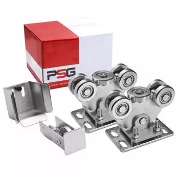 PRESONUS Trolley Package PSG 60.00P.80 für Schiebetore für Schiene 80x80x5 mm