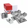 PRESONUS Trolley Package PSG 60.00P.80 für Schiebetore für Schiene 80x80x5 mm