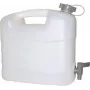 PRESSOL 20 L HDPE Kanister mit Ablasshahn, Weiß, Lebensmittelecht 21167