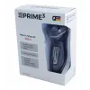 PRIME3 SRS11 Herren-Rotationsrasierer mit Pop-up-Trimmer, Schwarz/Silber