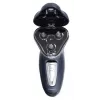 PRIME3 SRS11 Herren-Rotationsrasierer mit Pop-up-Trimmer, Schwarz/Silber