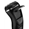 PRIME3 SRS11 Herren-Rotationsrasierer mit Pop-up-Trimmer, Schwarz/Silber