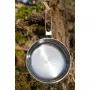 Primus Cookset Campfire Pot Set L - 2-teiliges Edelstahl-Campingkochgeschirr mit Seiherdeckel, 4,8 l Gesamtkapazität