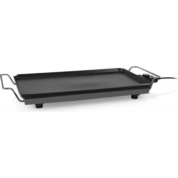 Princess 102325 Table Chef XXL Aluminium Antihaft-Teppanyaki-Grillplatte für 8 Personen, Schwarz, 2500 W, 60 x 36 cm 01.102325.01.005