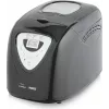 Princess 152009 Brotbackautomat Schwarz - 900 g Laib, 12 Programme, 600 W, Sichtfenster, Einstellbare Krustenbräunung, Warmhaltefunktion, Schwarz/Silber (01.152009.01.001)