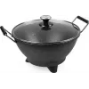 Princess 162389 Elektrischer Wok 7L Schwarz Aluminium-Druckguss 1400W 250°C 01.162389.01.001