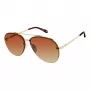 PRIVÉ REVAUX Unisex The Glides J5G Polarisierte Sonnenbrille, Schwarze Fassung/Graue Gläser, 64/13/145 mm