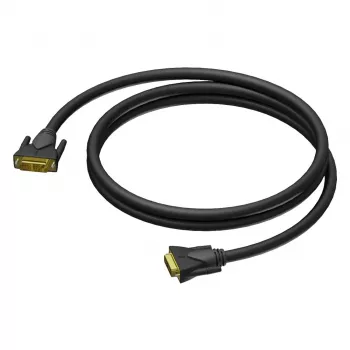PROCAB CLV140/3 DVI-D Dual Link Kabel 3m - 2560x1600 @60Hz, vergoldet, doppelt abgeschirmt