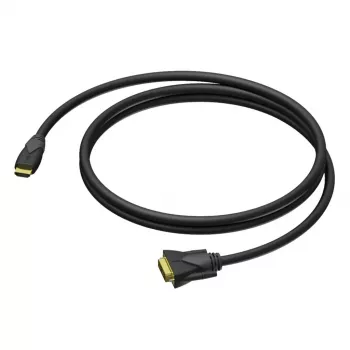 PROCAB CLV160/3 HDMI zu DVI-D Single Link Kabel 3m Schwarz