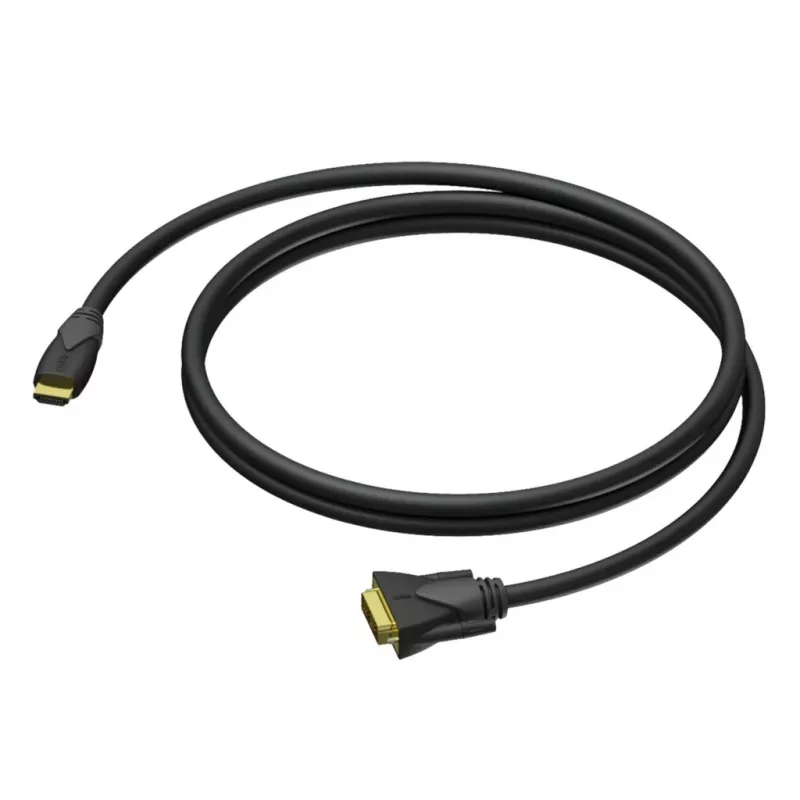 PROCAB CLV160/3 HDMI zu DVI-D Single Link Kabel 3m Schwarz