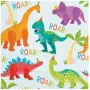 Procos Dino Party 2-lagige Papierservietten 33x33 cm, 20 Stück, Mehrfarbig 97976