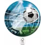 Procos Fußball-Party-Pappteller 23 cm, 8er-Pack, Mehrfarbig 93744