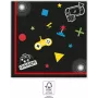 PROCOS Gaming Party 2-lagige Servietten aus Papier 20 Stück 33x33 cm Mehrfarbig (93772)