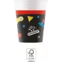 Procos Gaming Party Pappbecher 200 ml, 8er-Pack (93771)