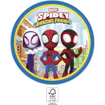 Procos Marvel's Spider-Man Pappteller 23cm 8er-Pack 94876