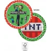 Procos Minecraft Party Pappteller 23 cm 8er-Pack 95441