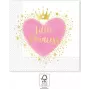 Procos My Little Princess 2-lagige Papierservietten 33x33 cm, 20er-Pack, mehrfarbiger Prinzessinnendruck (96478)