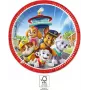 Procos Paw Patrol Pappteller 8er-Pack, 23 cm, Mehrfarbig 95597