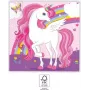 Procos Unicorn Rainbow 2-lagige Papierservietten 20er-Pack (93760)