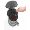 Progress EK6658PVDE Mellow Filterkaffeemaschine - 1,25 l, 900 W, Grau/Silber