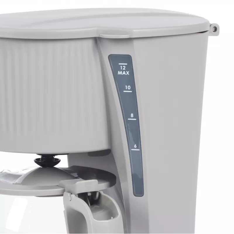 Progress EK6658PVDE Mellow Filterkaffeemaschine - 1,25 l, 900 W, Grau/Silber