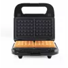 Progress EK6666PVDE 3-in-1 Snack Maker - Waffel-, Sandwich- & Donut-Maker, 900 W, Schwarz